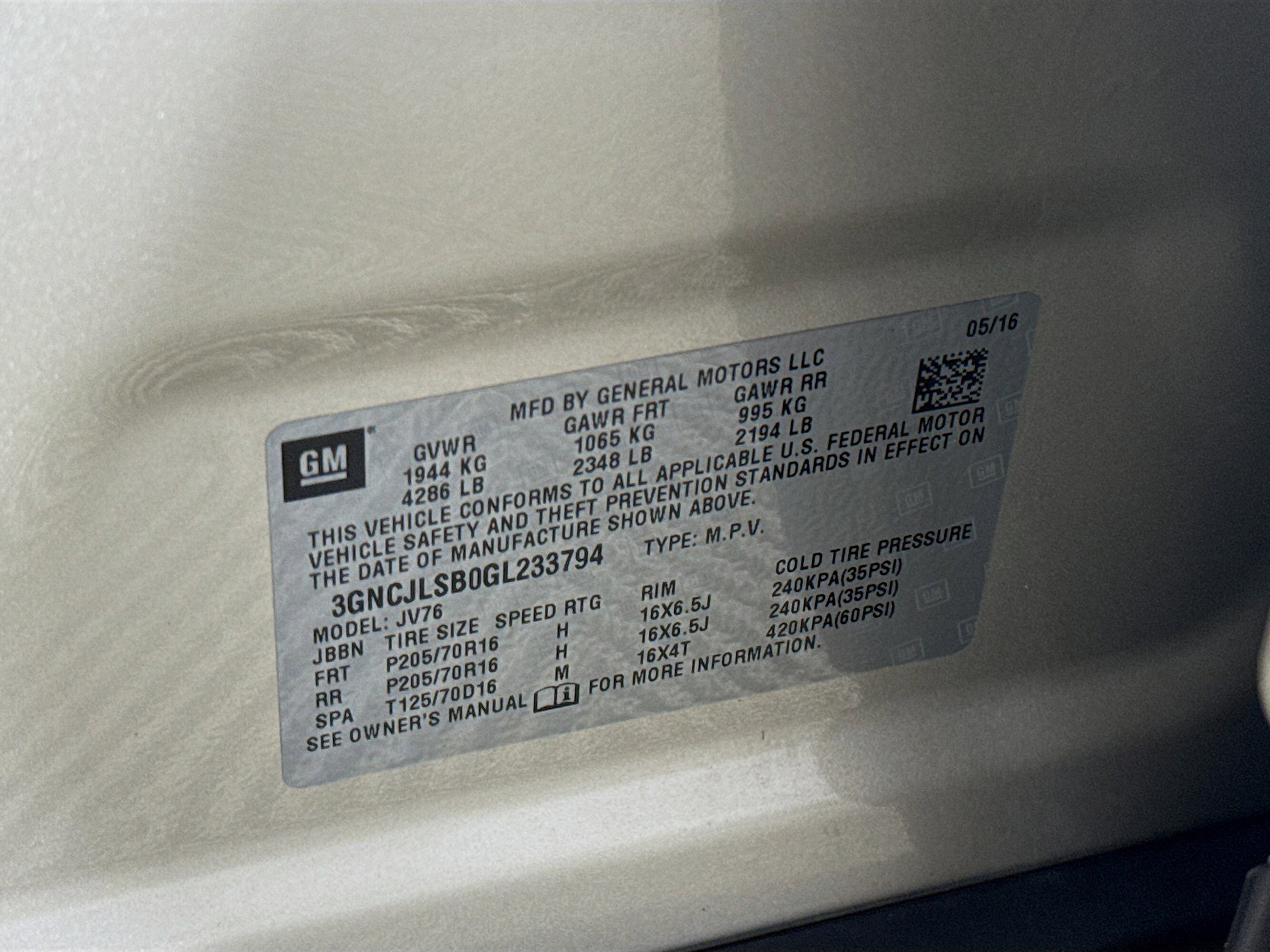 Used 2016 Chevrolet Trax LT image 39