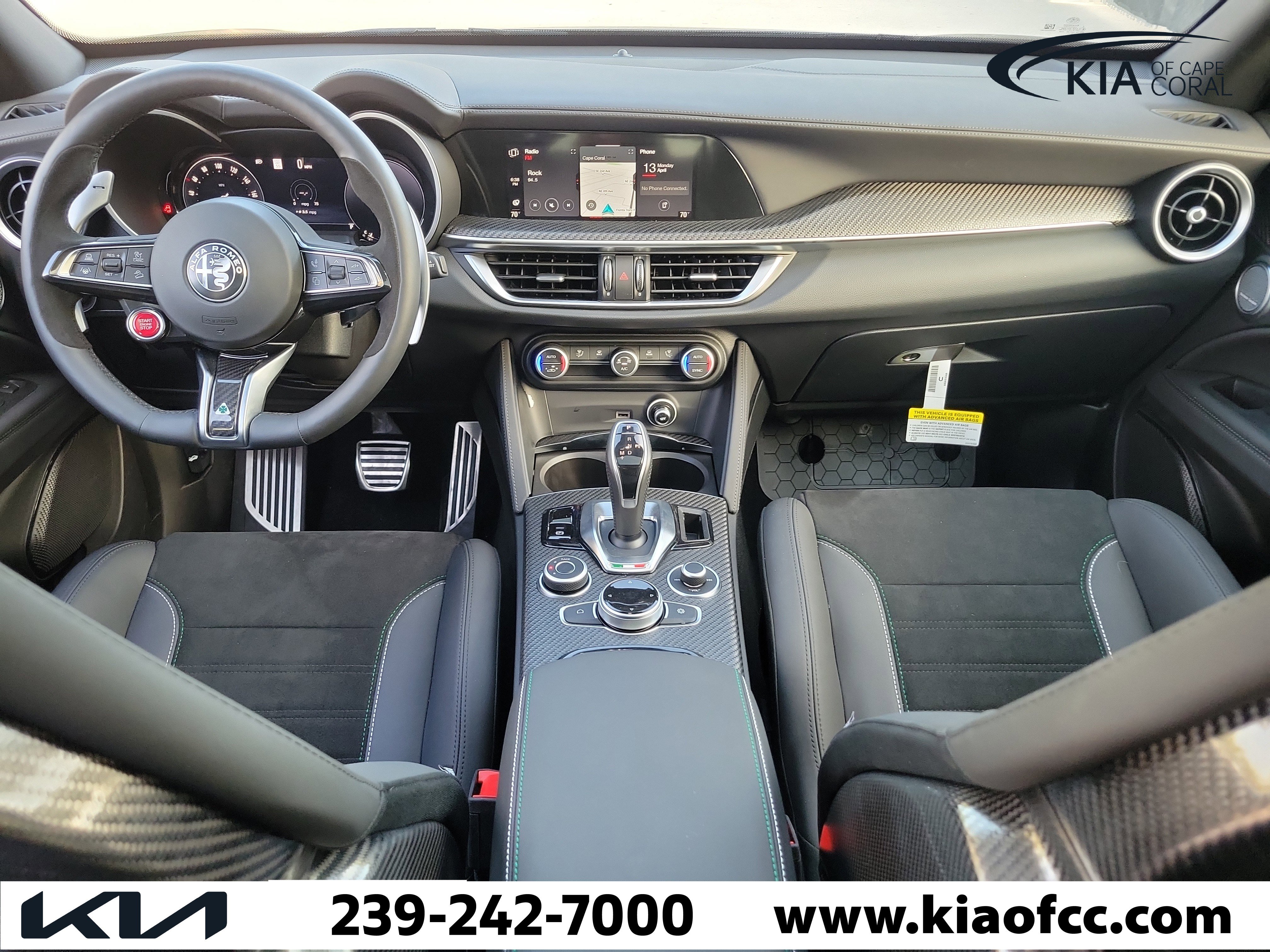 Used 2024 Alfa Romeo Stelvio Quadrifoglio w/ Active Assist Plus Package AWD/4WD image 15