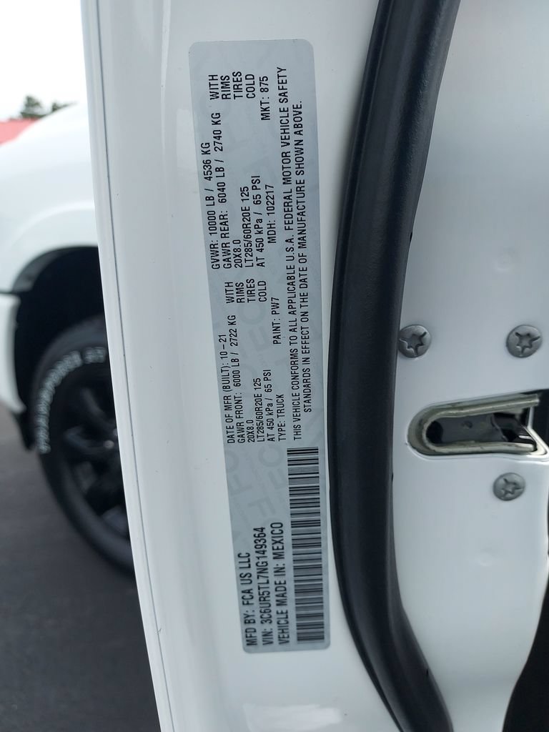 Used 2022 RAM 2500 Limited AWD/4WD image 24