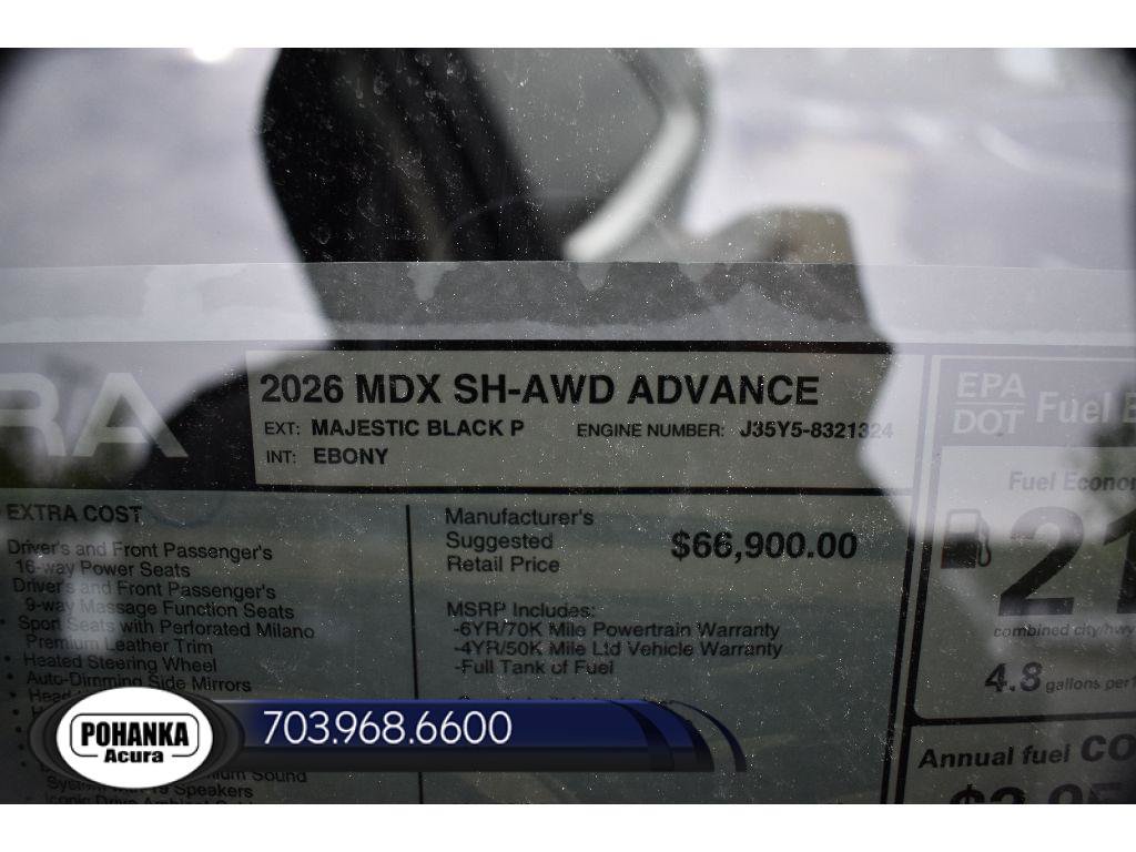 New 2026 Acura MDX SH-AWD w/ Advance Package image 38