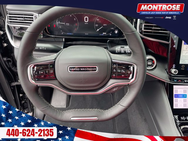 New 2024 Jeep Grand Wagoneer Series II Obsidian w/ Quick Order Packagew 28T AWD/4WD image 16