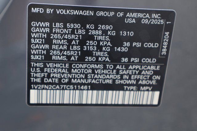 New 2026 Volkswagen Atlas SEL Premium R-Line image 28