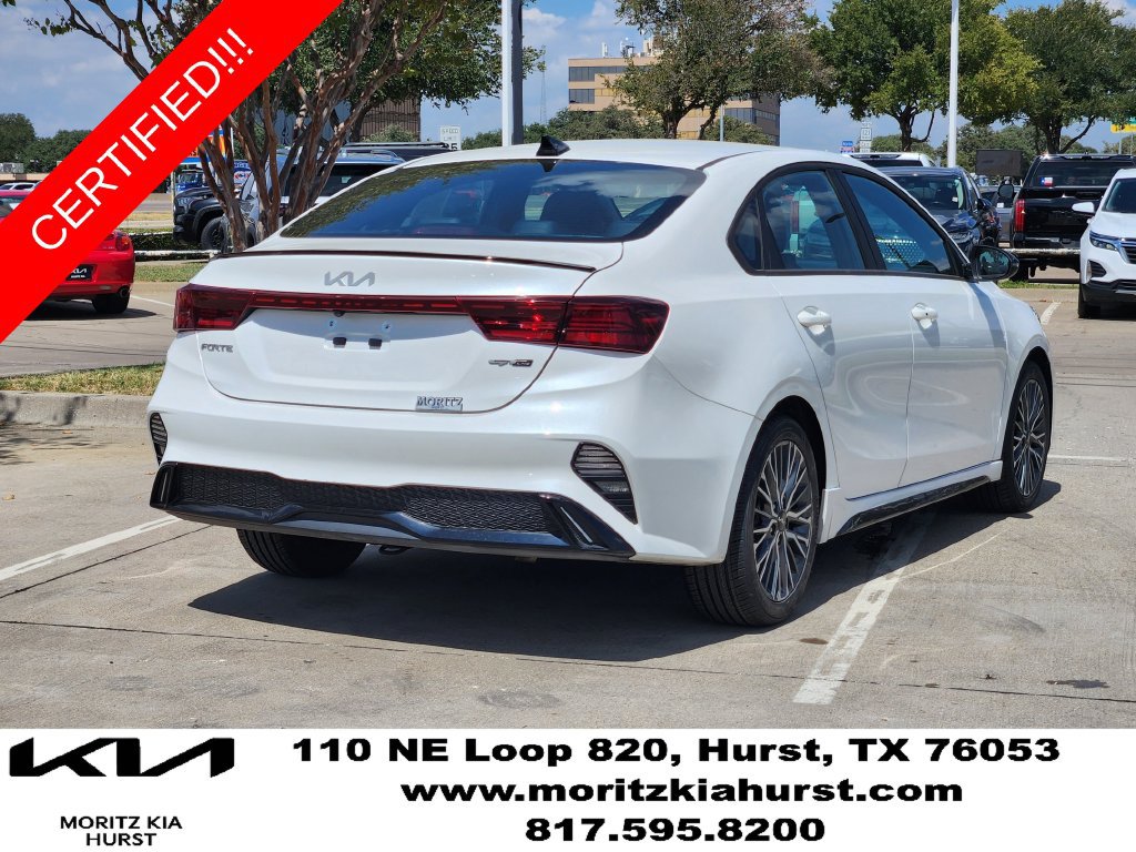 Certified 2023 Kia Forte GT-Line w/ GT-Line Technology Package FWD image 4
