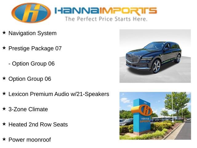 Used 2021 Genesis GV80 3.5T w/ Prestige Package 07 AWD/4WD image 8