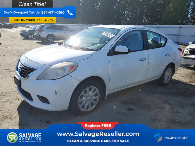 Used 2012 Nissan Versa SV