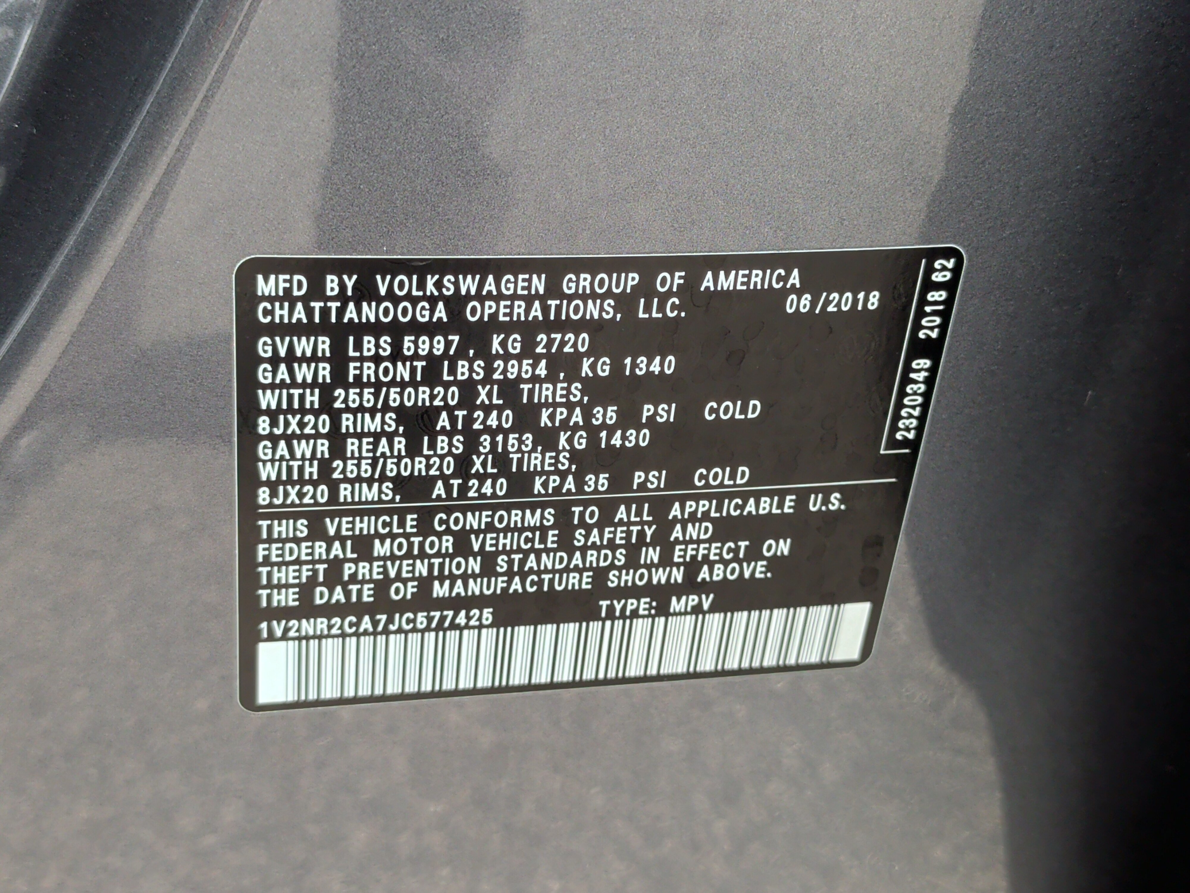 Used 2018 Volkswagen Atlas SEL Premium AWD/4WD image 42