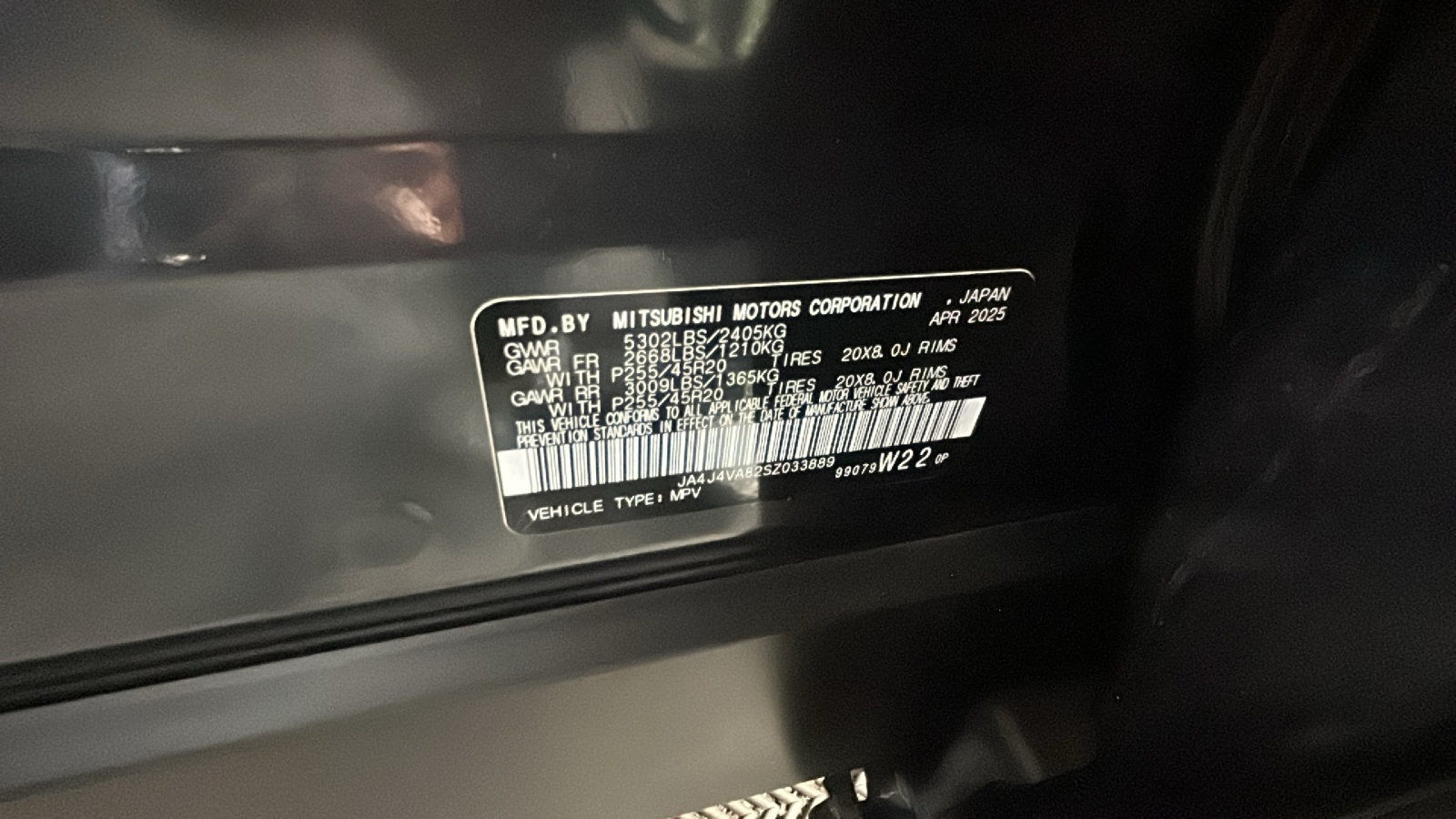 Used 2025 Mitsubishi Outlander SE AWD/4WD image 10