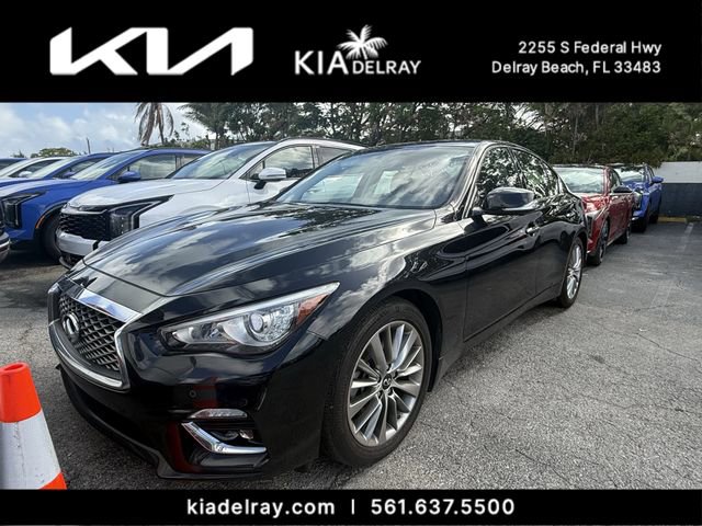 Used 2023 INFINITI Q50 Luxe w/ Cargo Package image 4