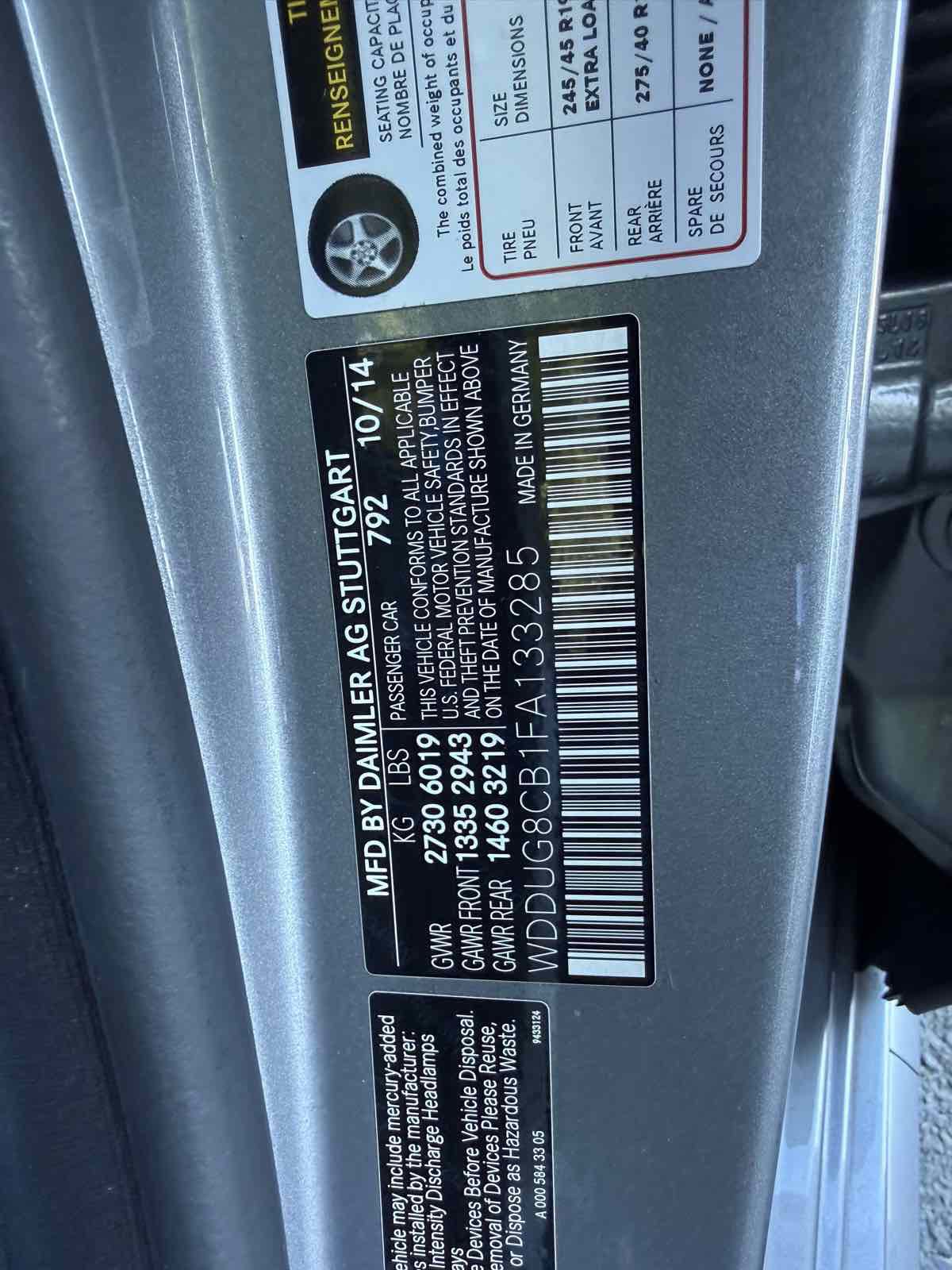 Used 2015 Mercedes-Benz S 550 Sedan image 36