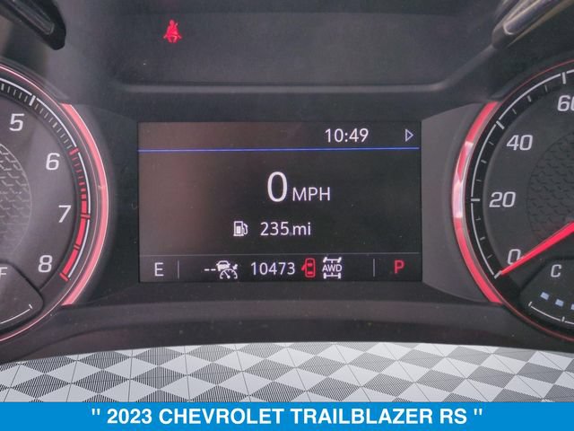 Used 2023 Chevrolet TrailBlazer RS w/ Sun and Liftgate Package AWD/4WD image 22