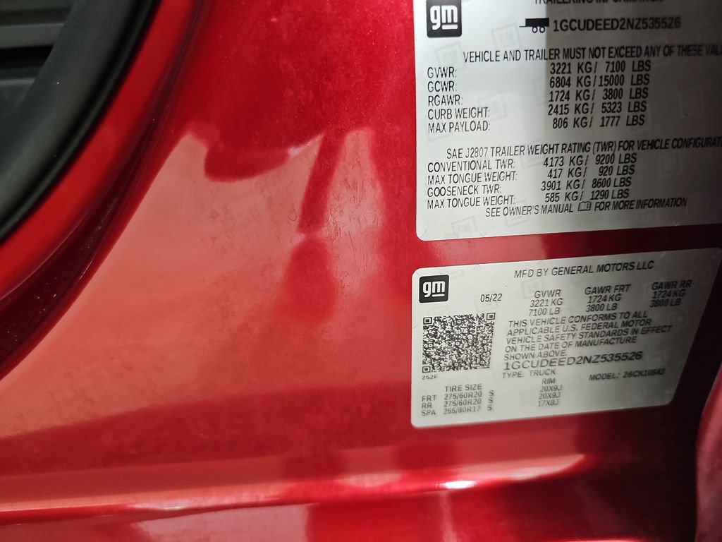 Used 2022 Chevrolet Silverado 1500 RST AWD/4WD image 41