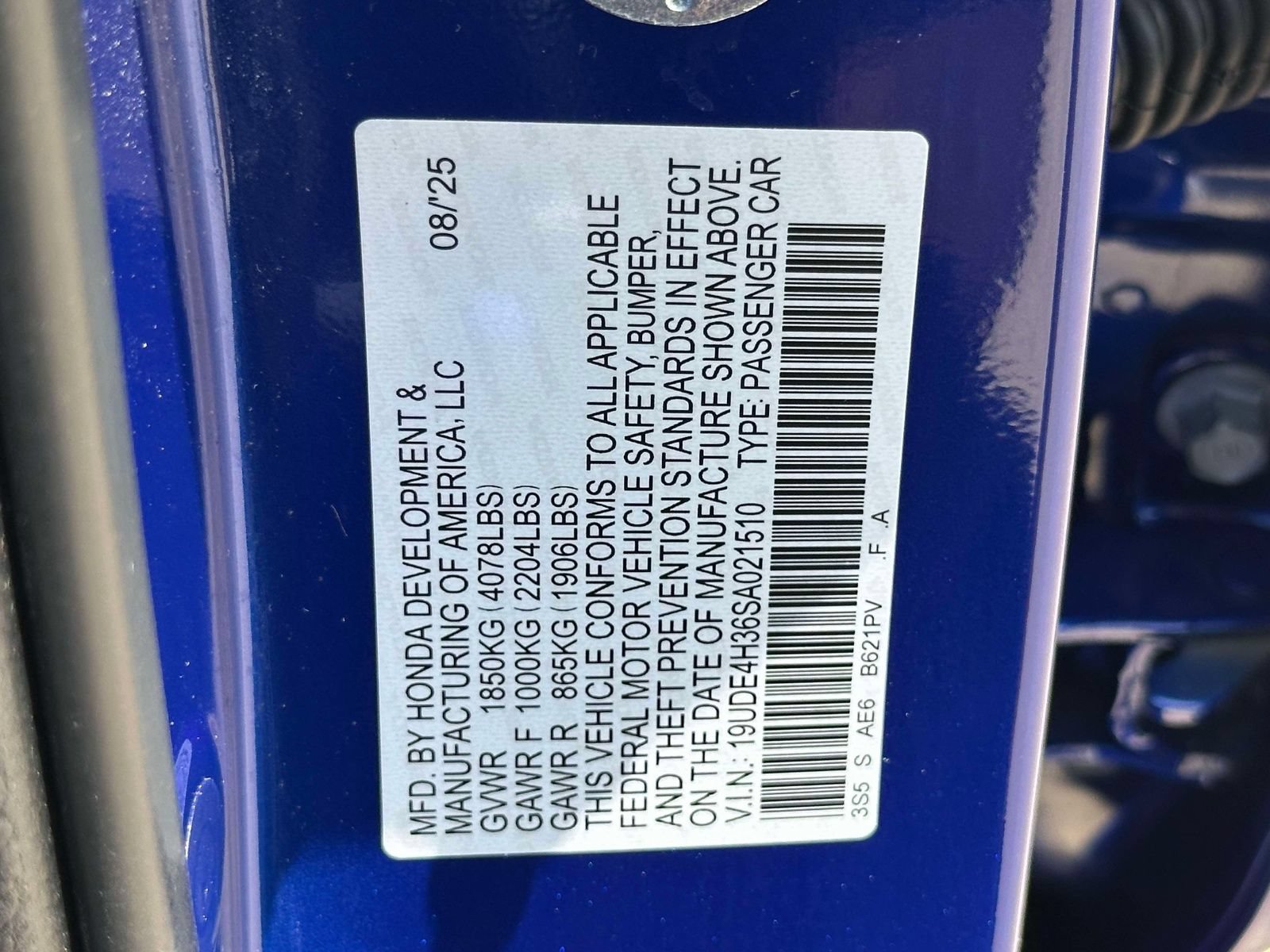 Certified 2025 Acura Integra A-Spec FWD image 25