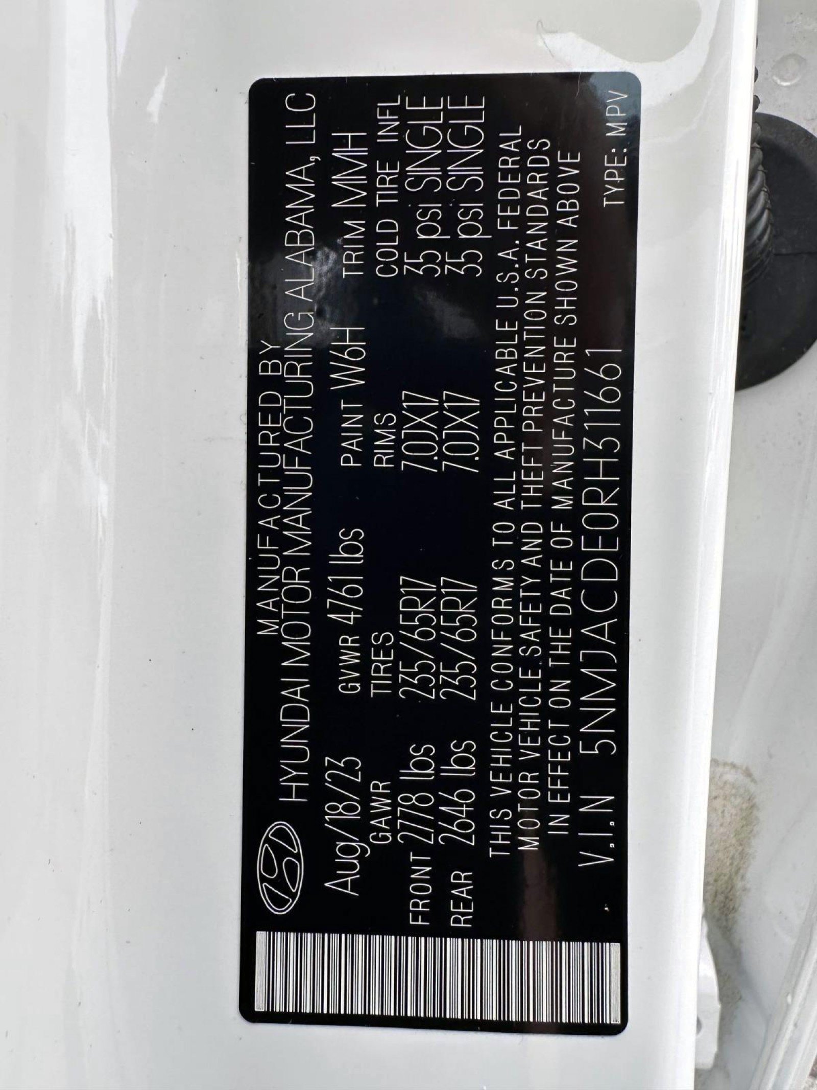 Used 2024 Hyundai Tucson SE AWD/4WD image 30