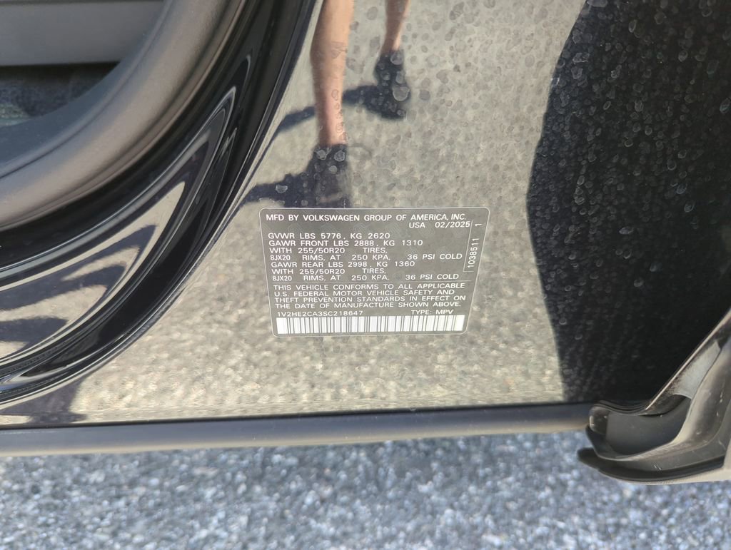 New 2025 Volkswagen Atlas Cross Sport SE image 50