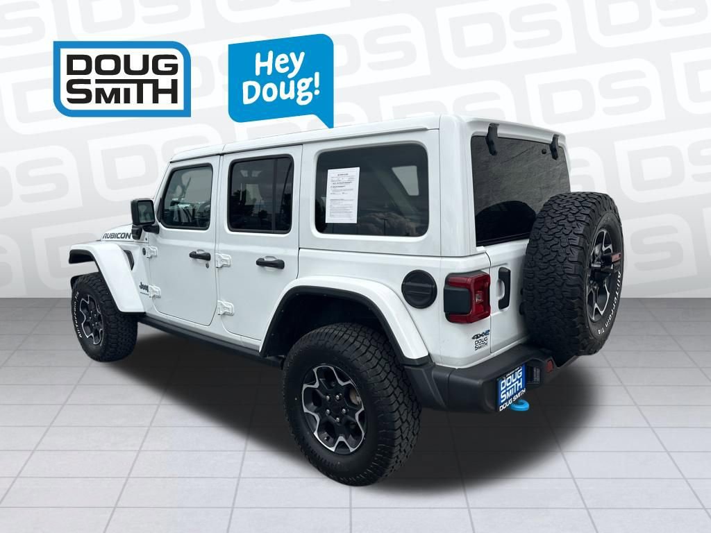 Certified 2023 Jeep Wrangler Unlimited Rubicon 4xe w/ Cold Weather Group AWD/4WD image 4