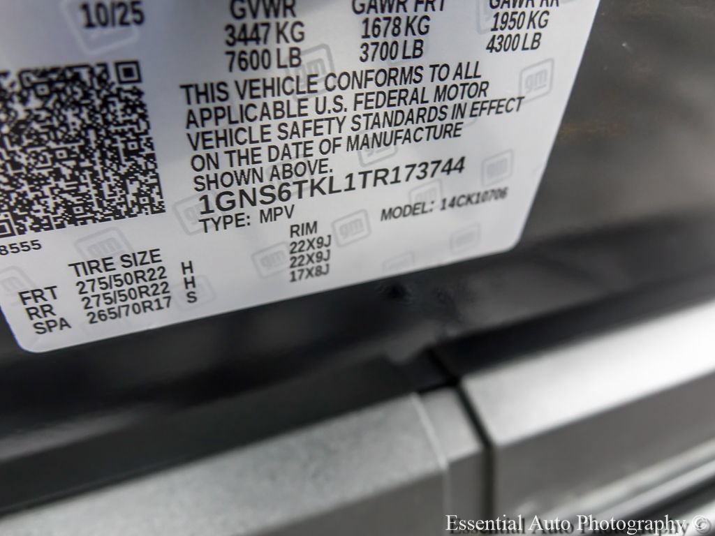 Certified 2026 Chevrolet Tahoe High Country w/ Sun And Tow Package AWD/4WD image 35