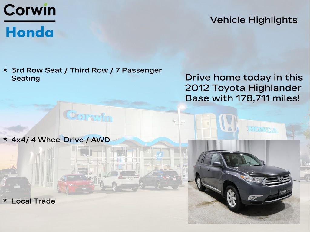 Used 2012 Toyota Highlander 4WD image 6