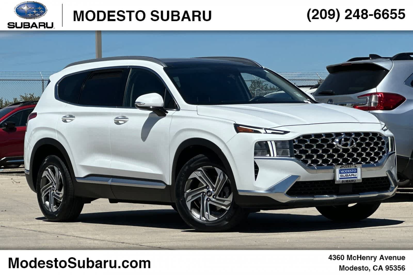 Used 2021 Hyundai Santa Fe SEL w/ Convenience + Premium Package FWD image 1