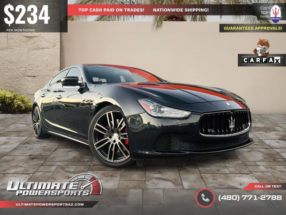Used 2014 Maserati Ghibli S Q4 AWD/4WD image 1