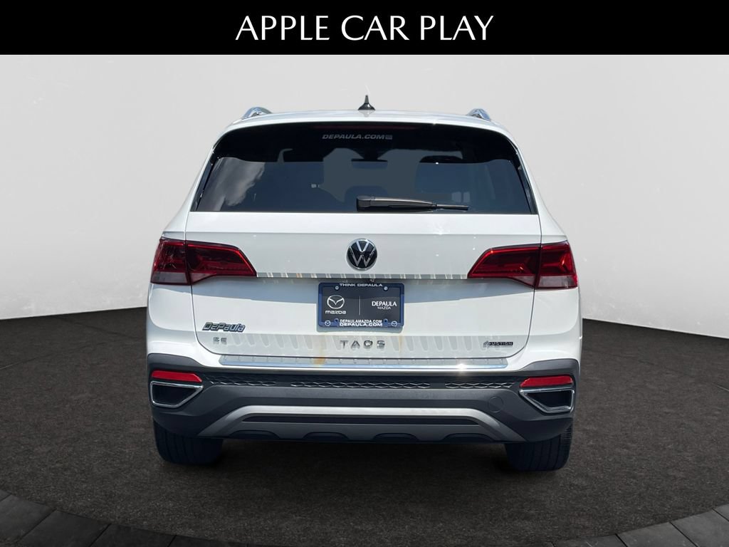 Used 2023 Volkswagen Taos SE w/ Black Wheel Package AWD/4WD image 4