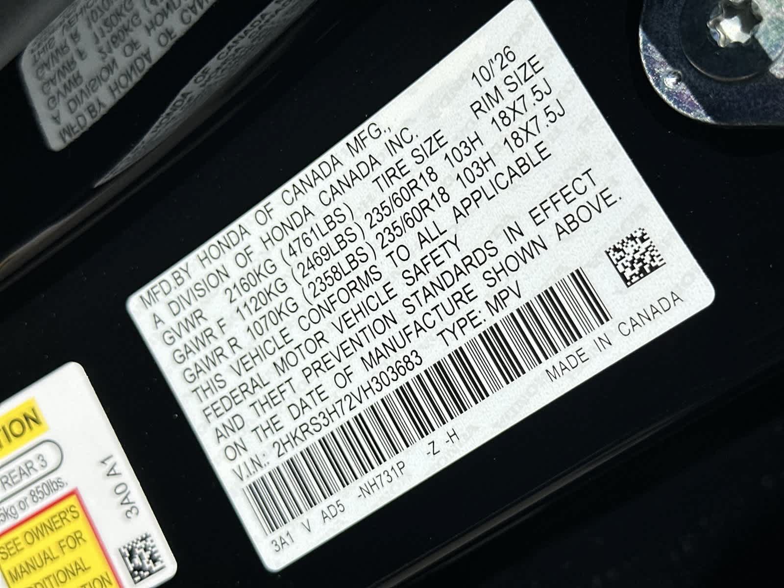 New 2027 Honda CR-V EX-L image 22