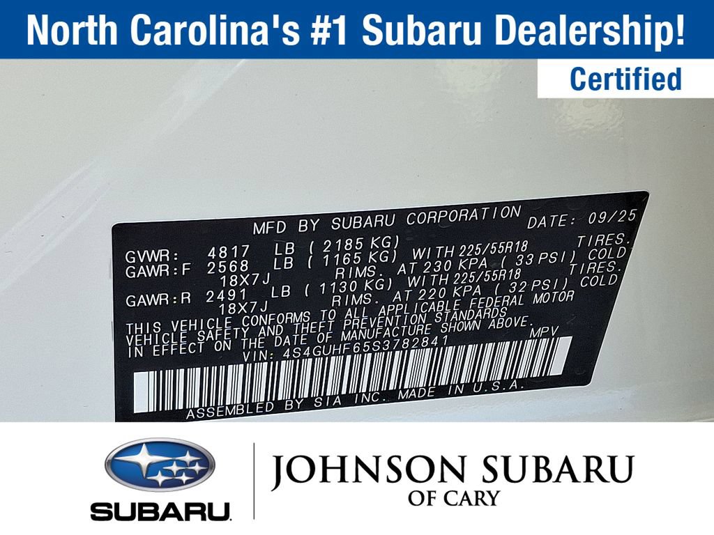 Used 2025 Subaru Crosstrek 2.5i Sport AWD/4WD image 18