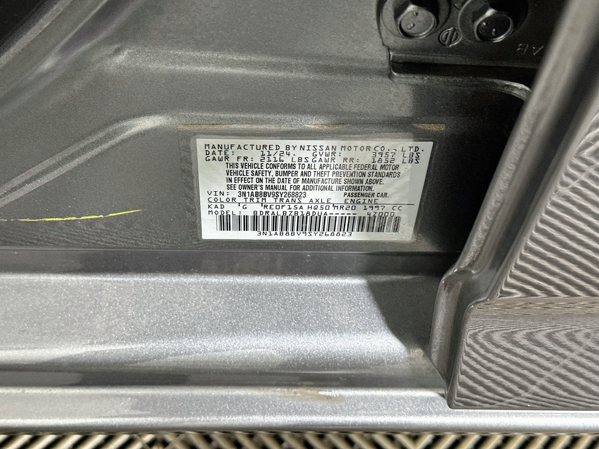 Used 2025 Nissan Sentra S FWD image 12