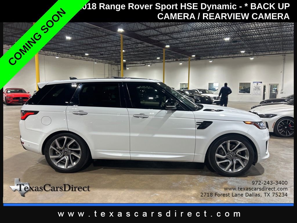 Used 2018 Land Rover Range Rover Sport HSE Dynamic AWD/4WD image 3
