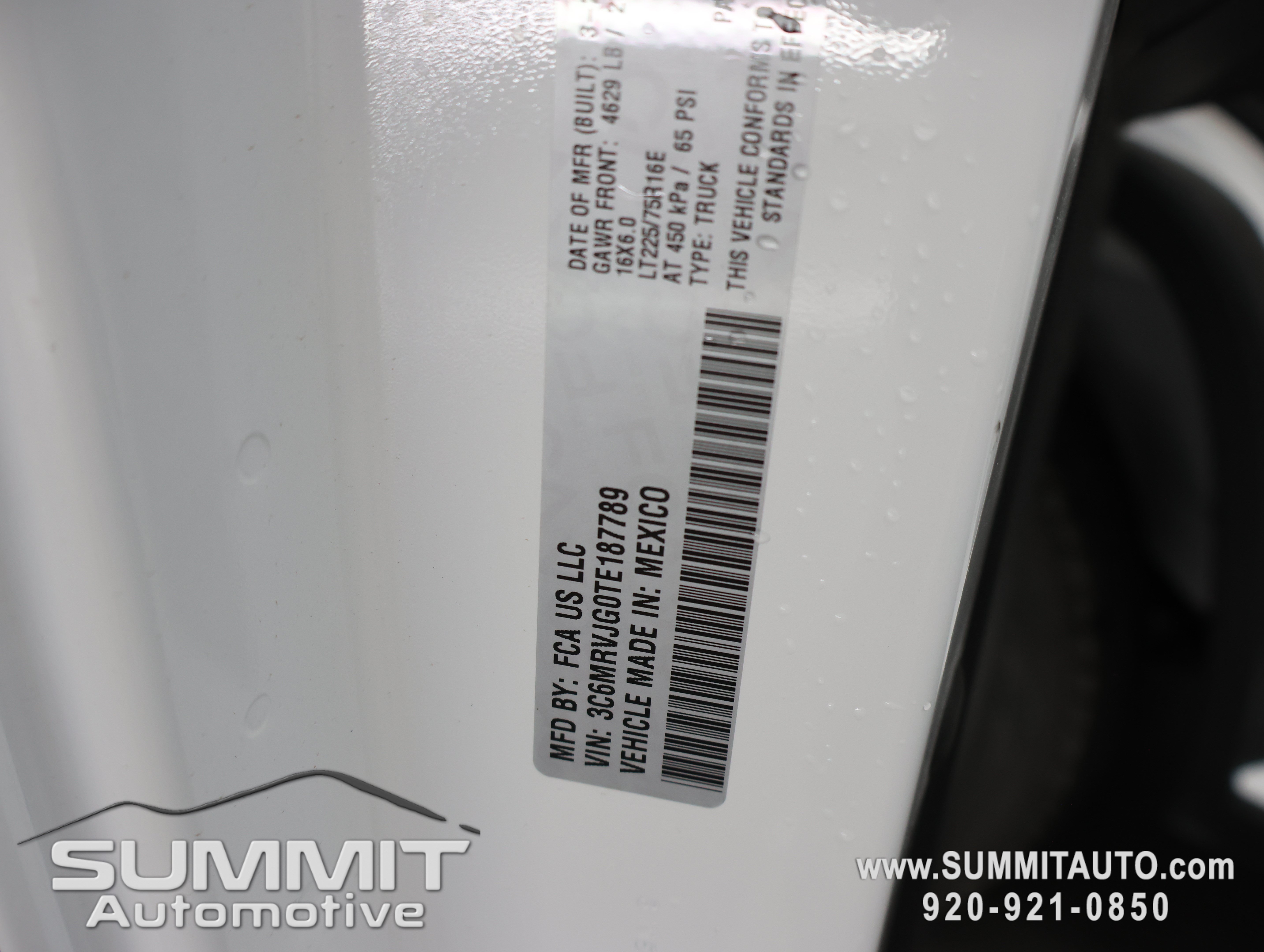 New 2026 RAM ProMaster 3500 w/ Safety Group FWD image 61