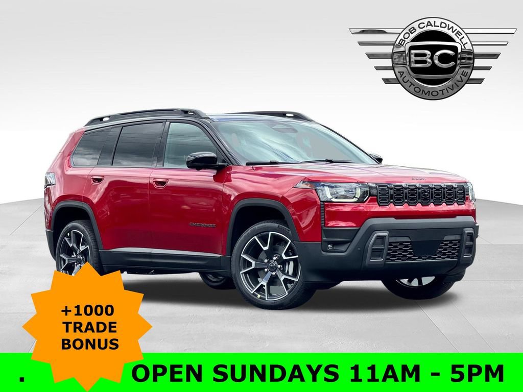 New 2026 Jeep Cherokee Overland AWD/4WD image 1