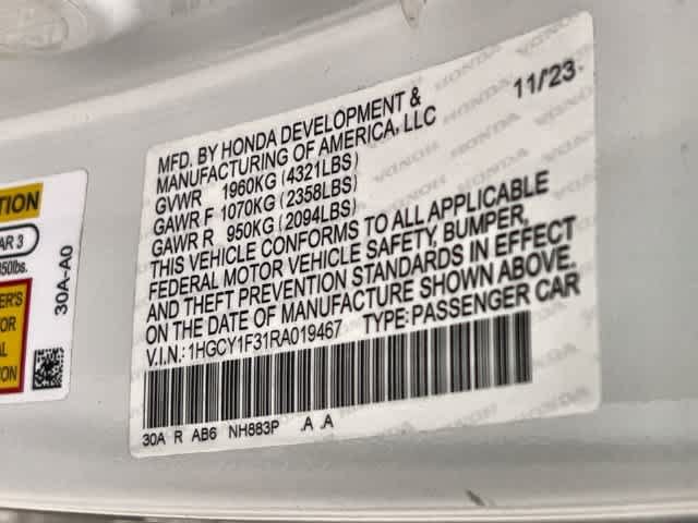 Certified 2024 Honda Accord EX image 22