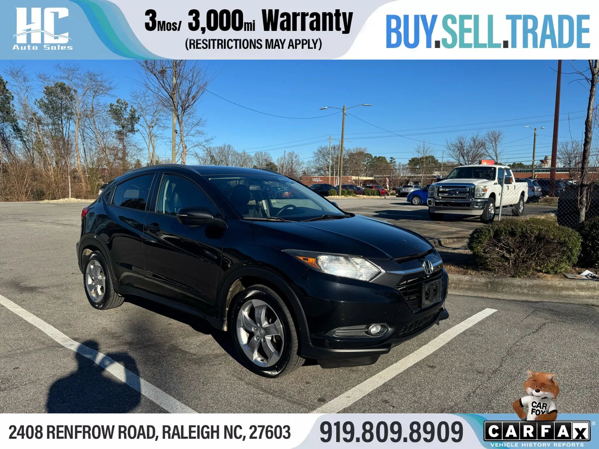 Used 2016 Honda HR-V EX-L image 7