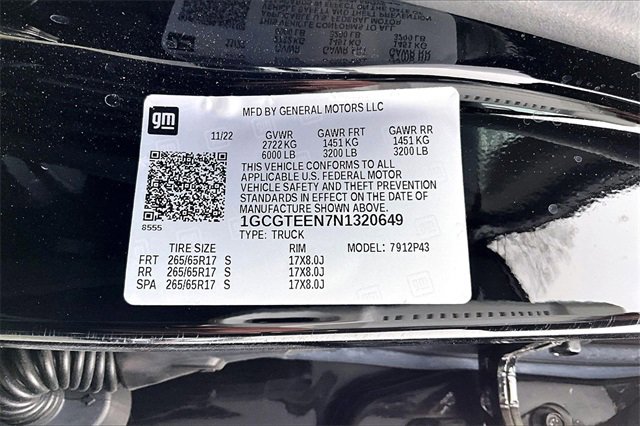 Used 2022 Chevrolet Colorado ZR2 image 6