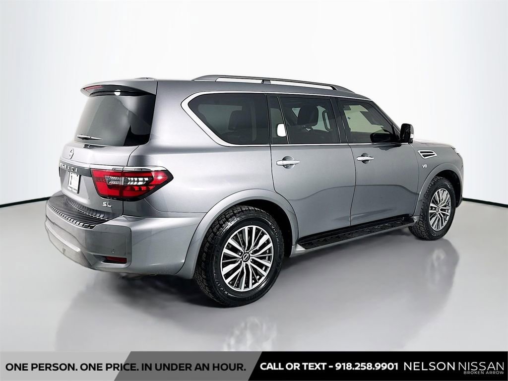 Used 2021 Nissan Armada SL w/ Captain's Chairs Package AWD/4WD image 5
