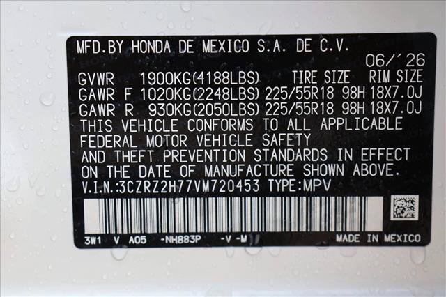 New 2027 Honda HR-V EX-L image 25