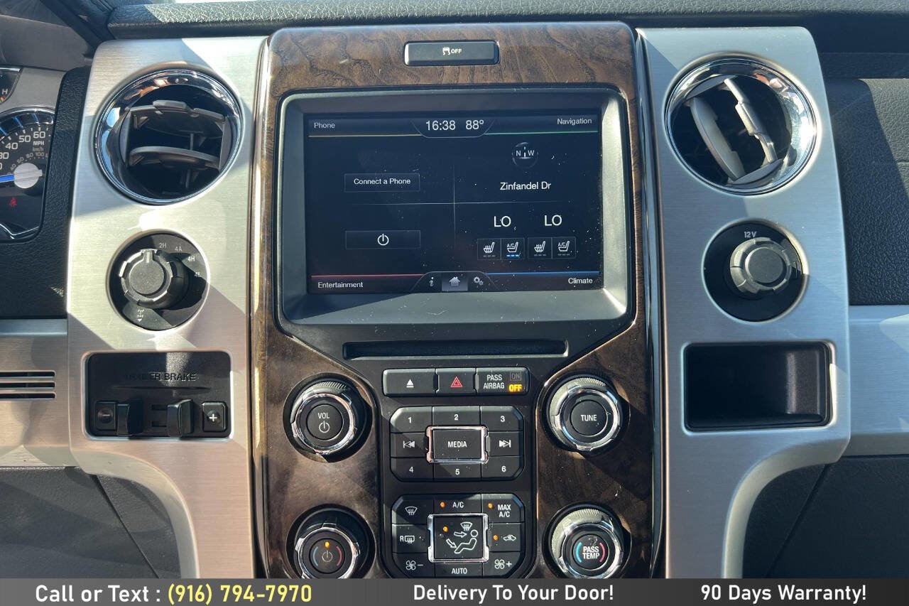 Used 2013 Ford F150 Platinum AWD/4WD image 16