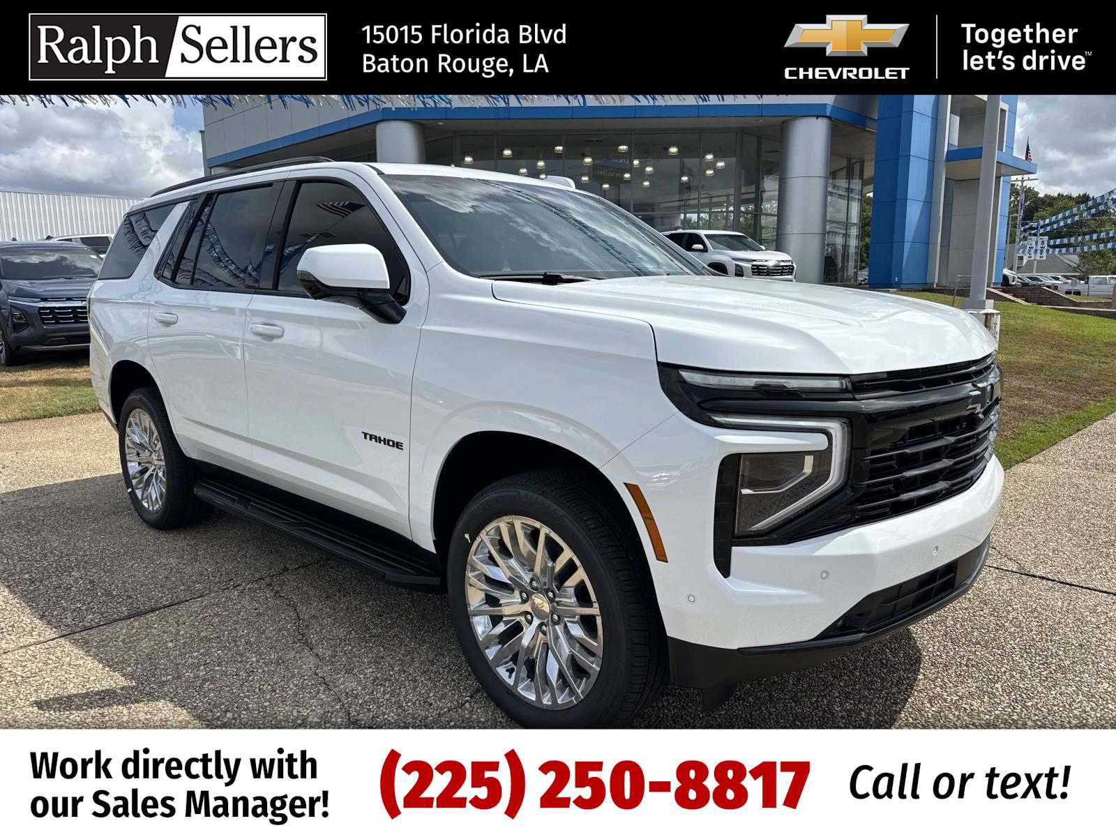 New 2026 Chevrolet Tahoe RST w/ RST Capability Package