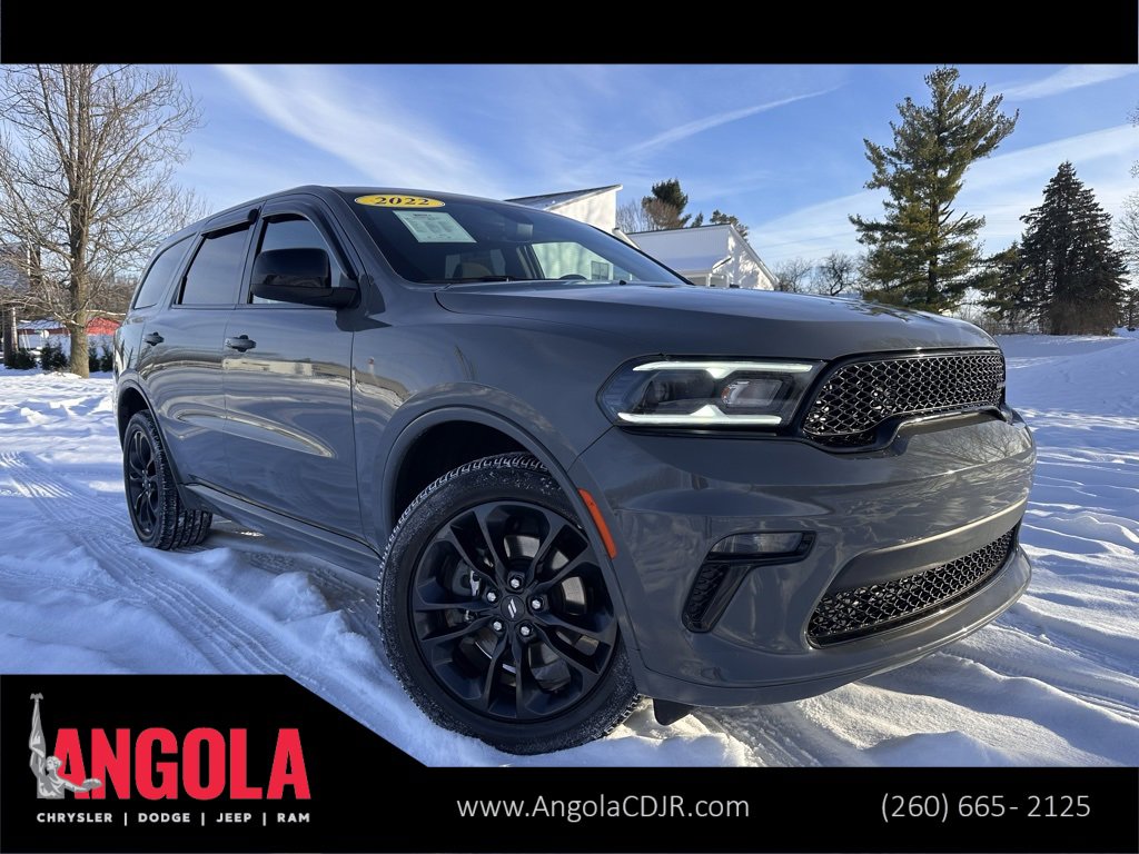 Used 2022 Dodge Durango SXT w/ Blacktop Package