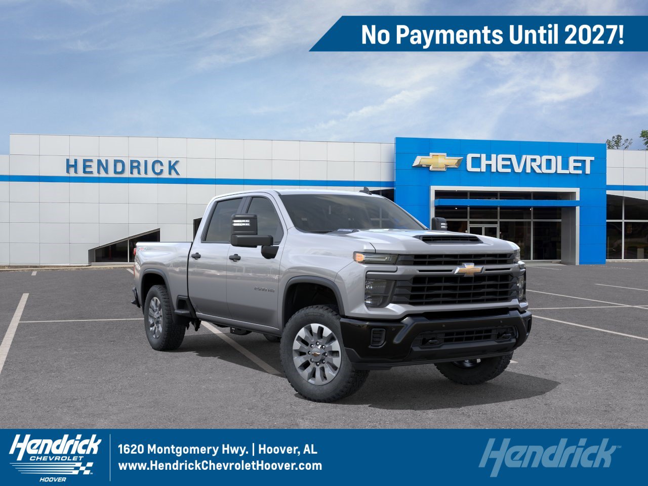 New 2026 Chevrolet Silverado 2500 Custom w/ Custom Value Package AWD/4WD image 1