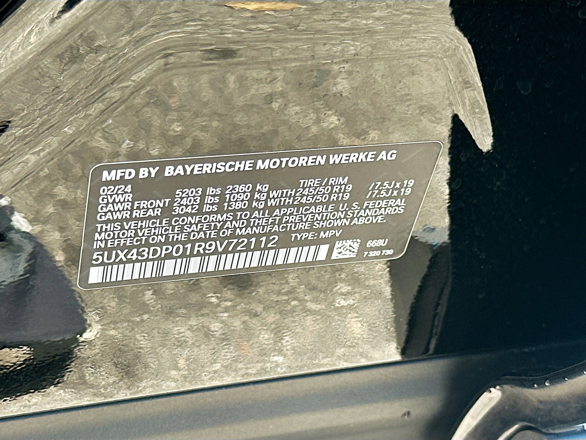 Used 2024 BMW X3 sDrive30i w/ Premium Package image 37