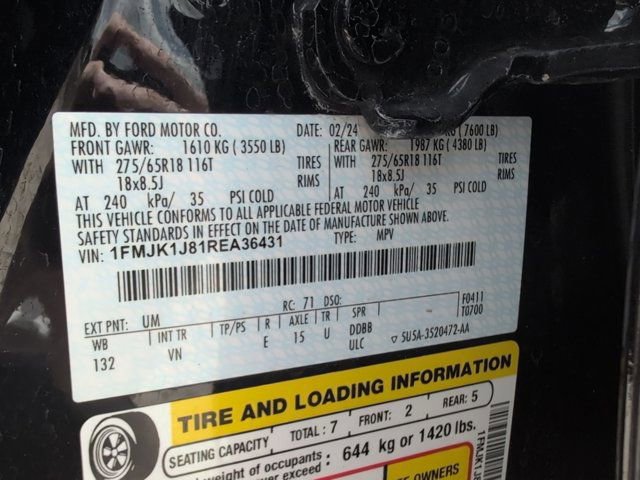 Used 2024 Ford Expedition Max XLT image 37