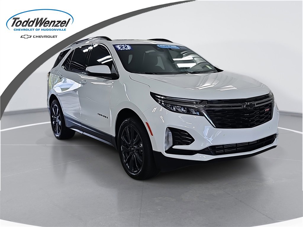 Certified 2022 Chevrolet Equinox RS w/ RS Leather Package