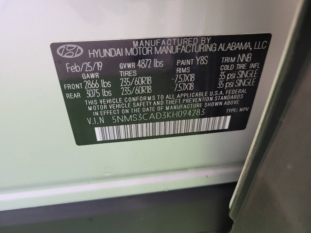 Used 2019 Hyundai Santa Fe SEL image 33