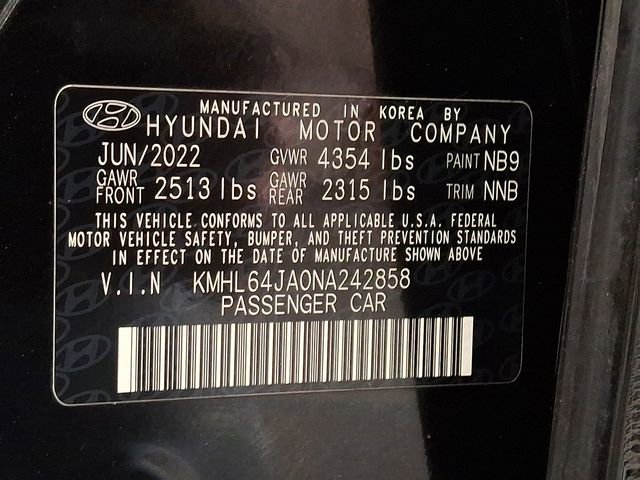 Used 2022 Hyundai Sonata SEL image 25