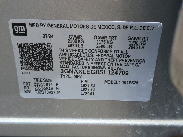 Used 2025 Chevrolet Equinox RS w/ Safety and Technology Package FWD image 22