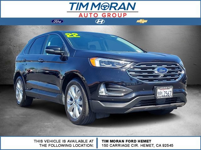 Used 2022 Ford Edge Titanium w/ Equipment Group 301A AWD/4WD image 1