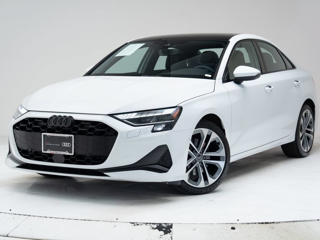 Certified 2025 Audi A3 2.0T Premium w/ Black Optic Package AWD/4WD image 1
