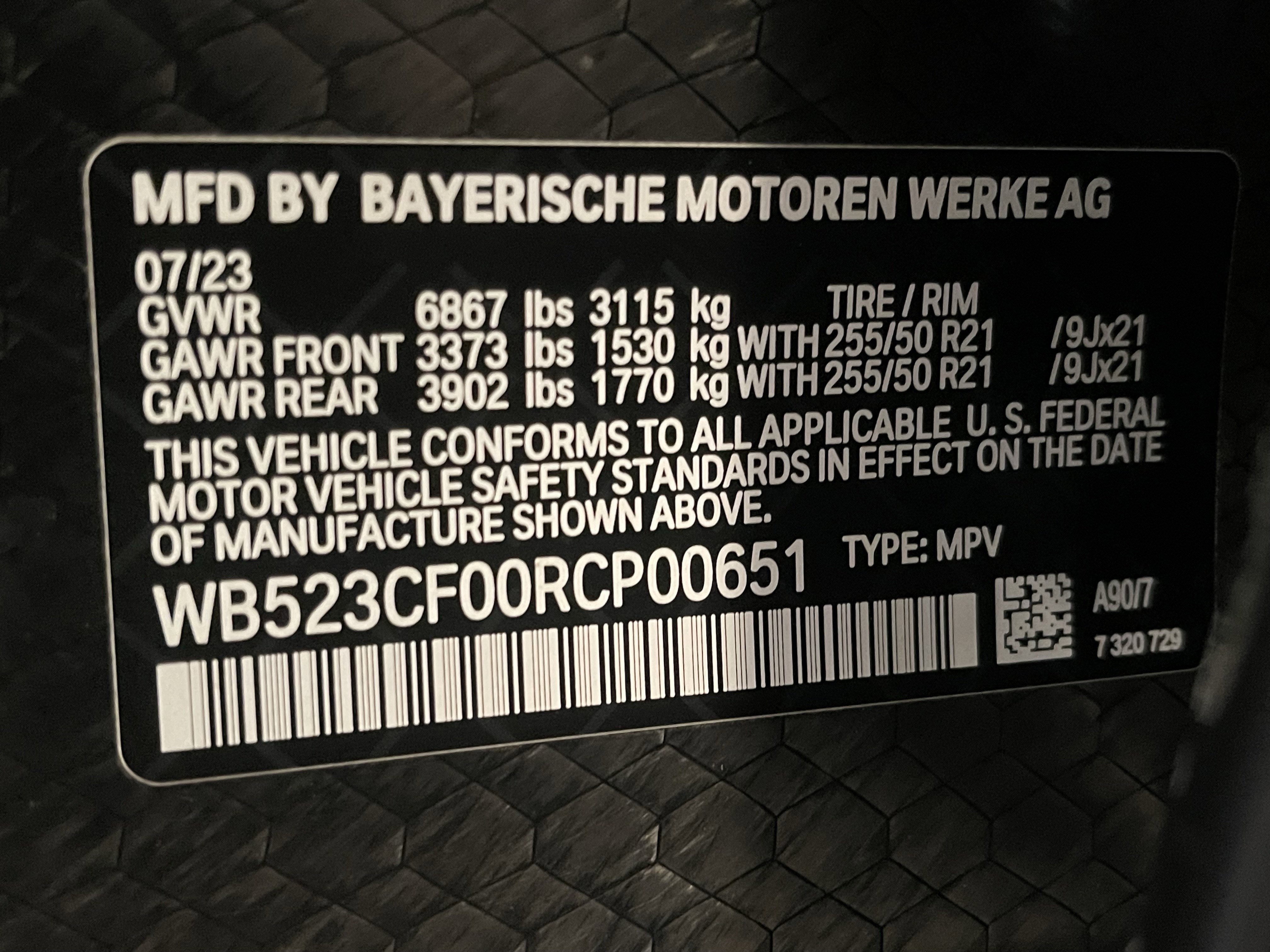 Certified 2024 BMW iX xDrive50 w/ Premium Package AWD/4WD image 14