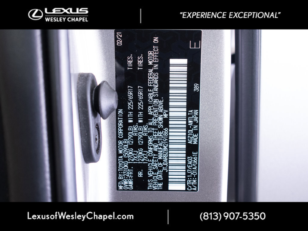 Used 2021 Lexus NX 300 FWD w/ Accessory Package 2 image 22