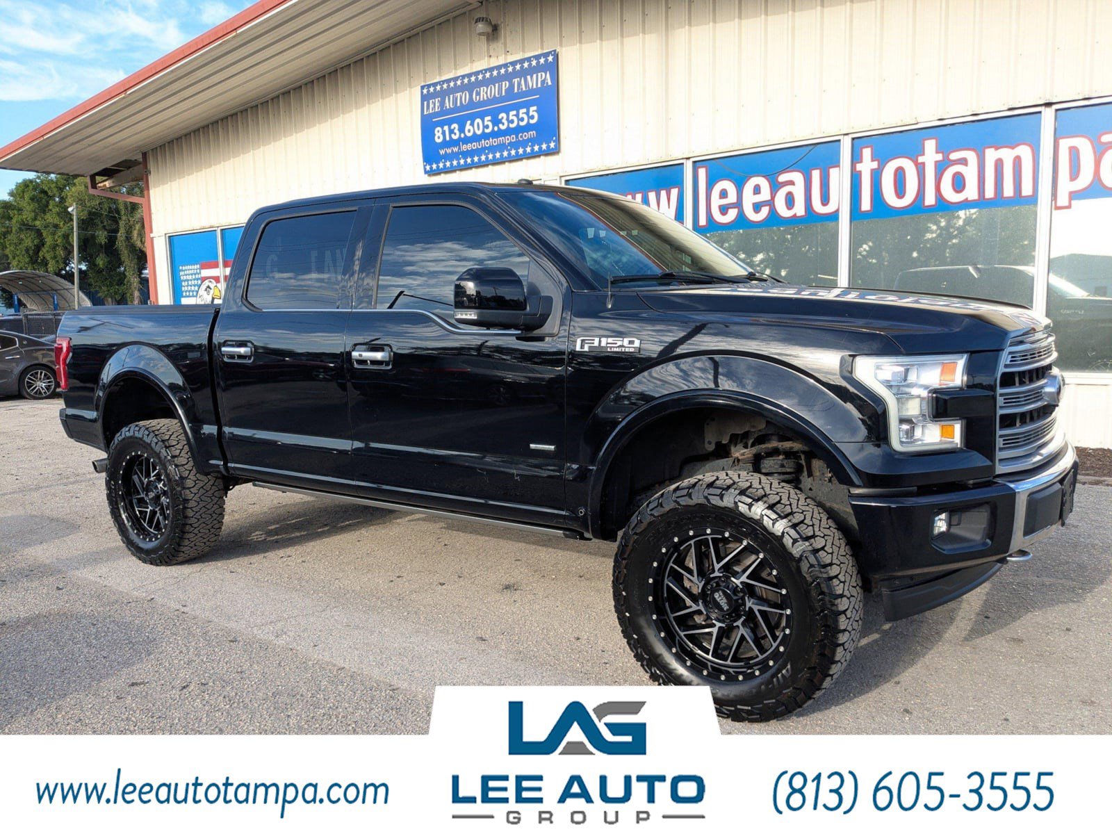 Used 2017 Ford F150 Limited w/ Trailer Tow Package AWD/4WD image 1